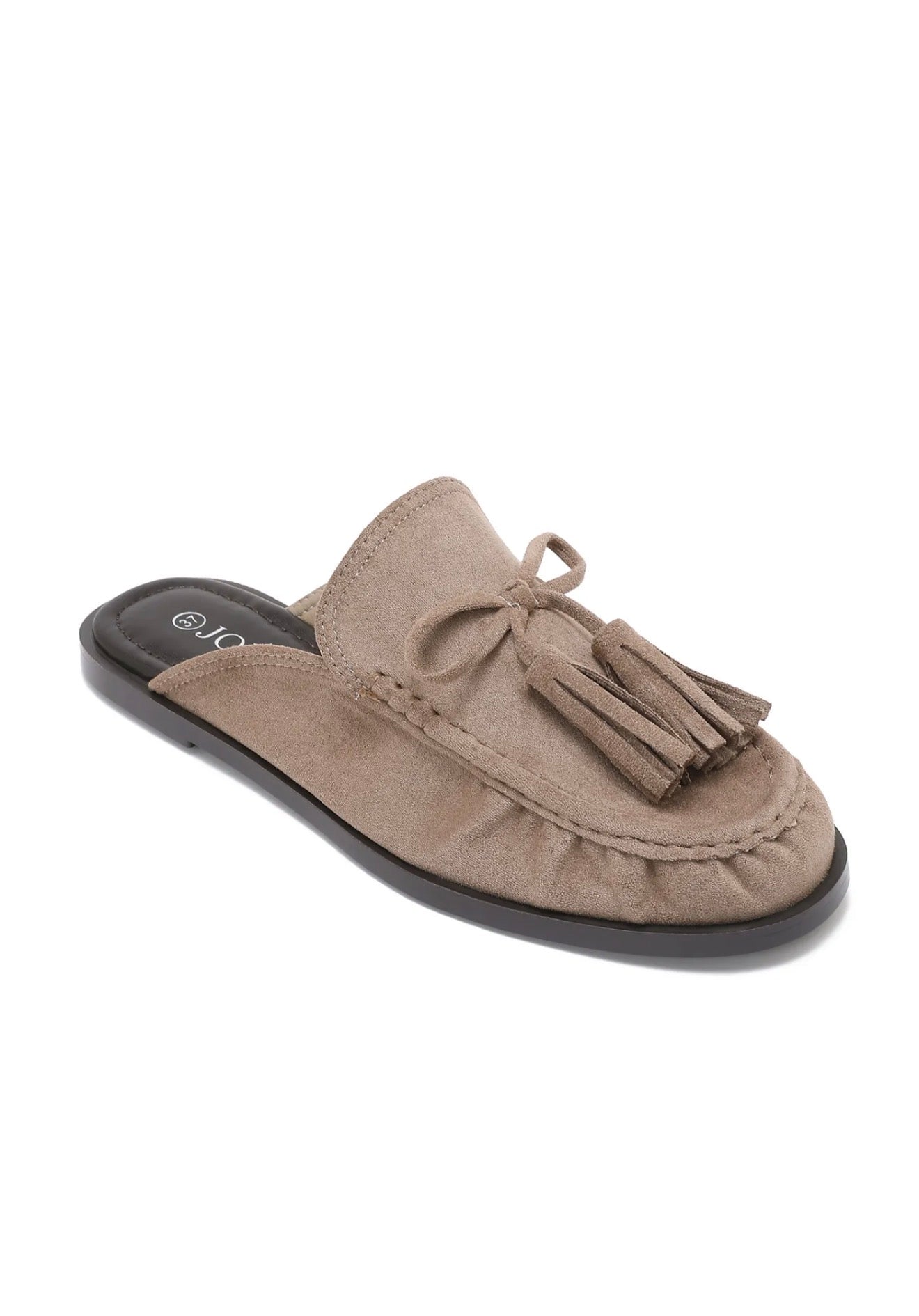 Sophie Suede Loafers Khaki