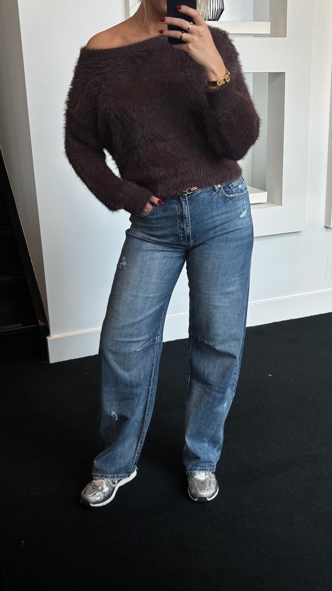 Barrel Jeans Denim Blue 3837