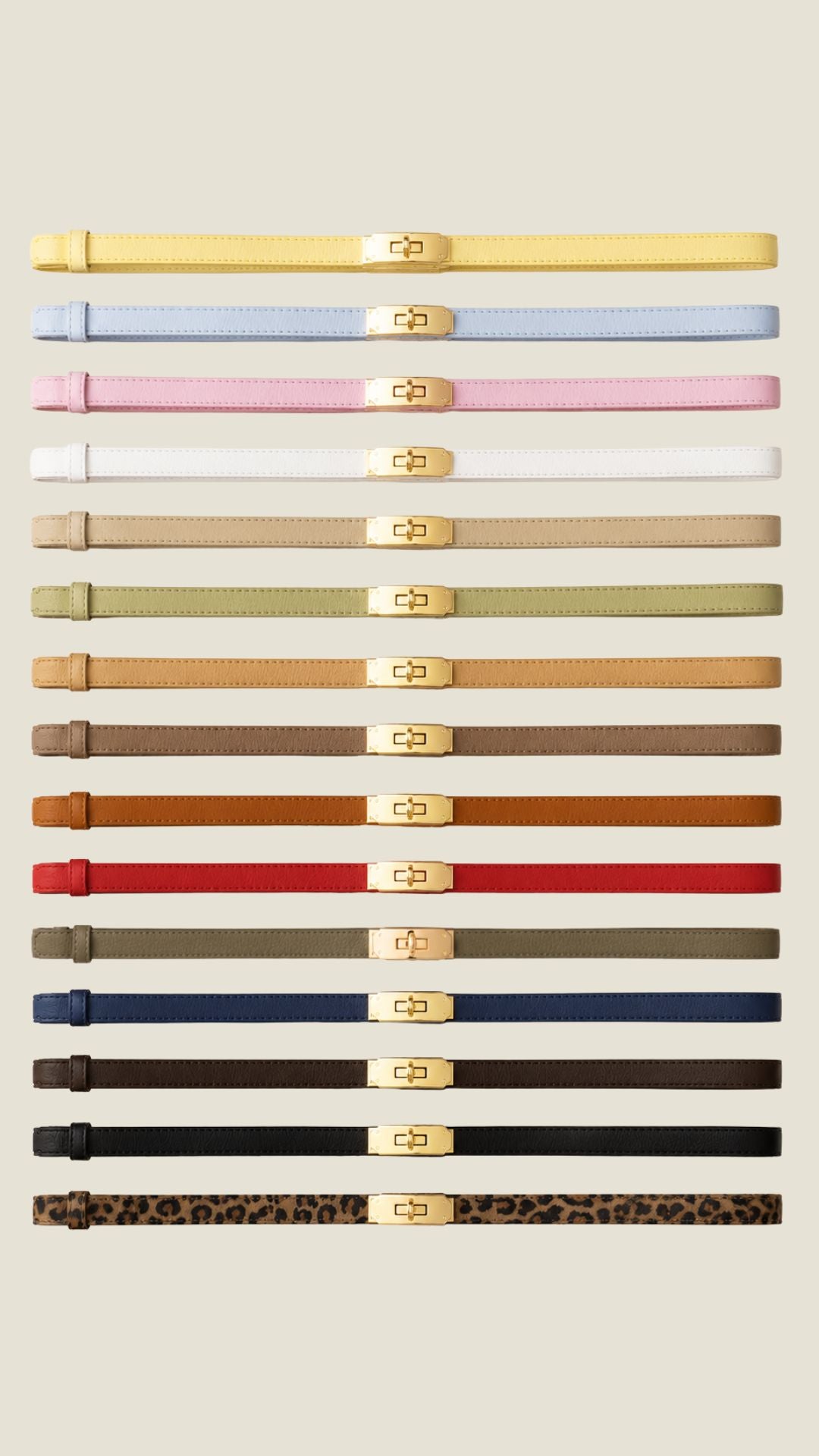 Garcia Real Leather Belt (more colors)