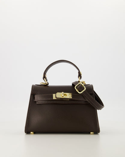 Kella Leather Bag Brown