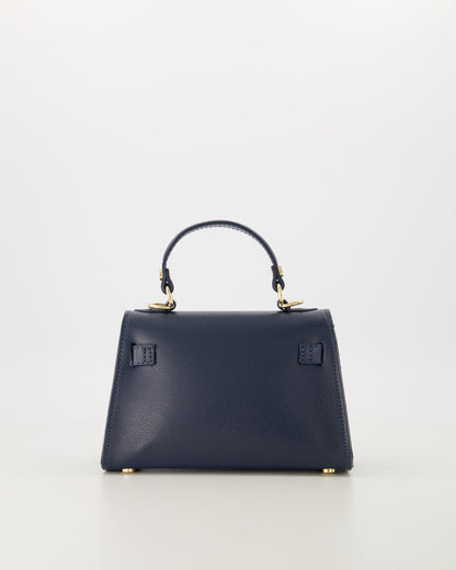 Kella Leather Bag Navy