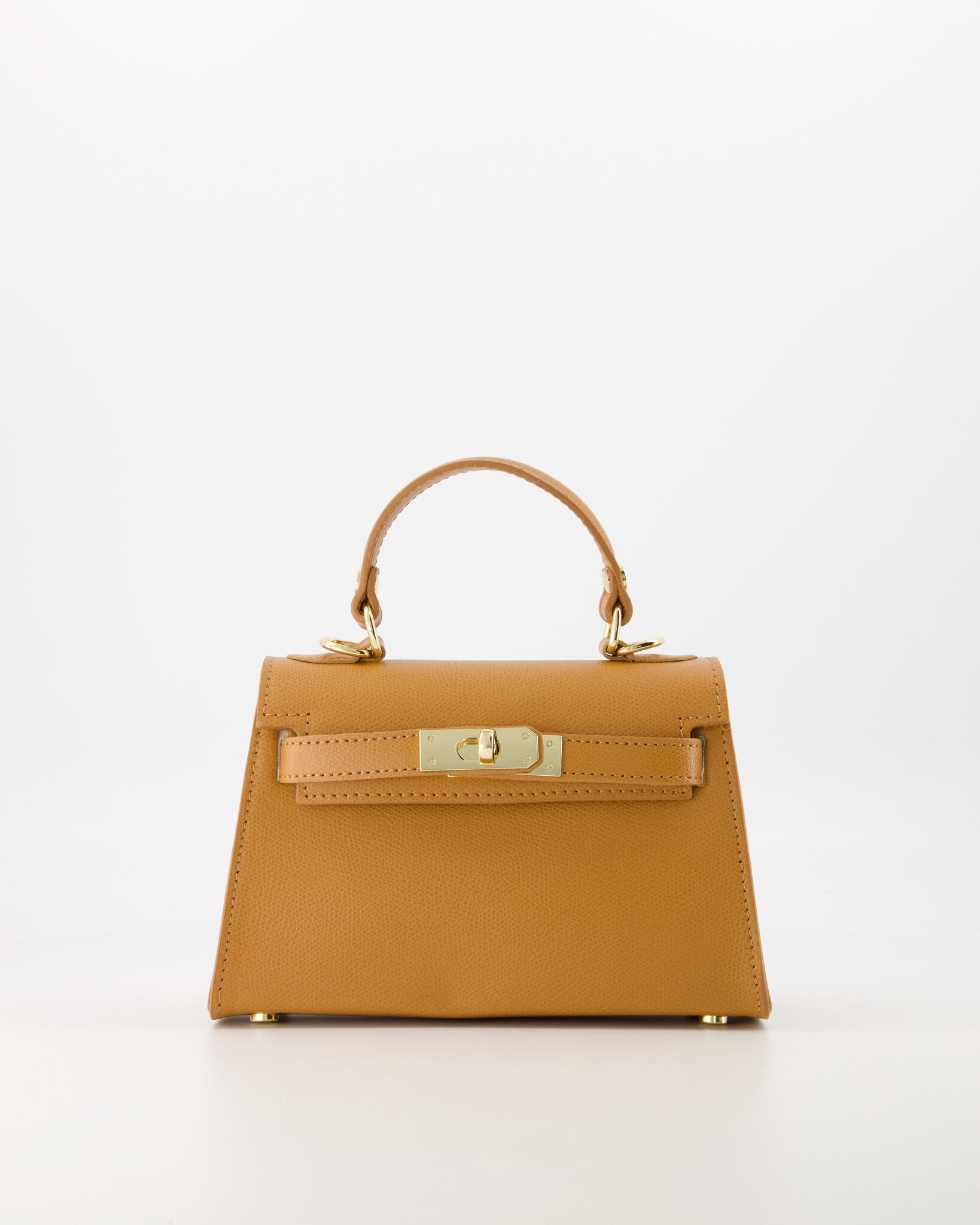 Kella Leather Bag Cognac