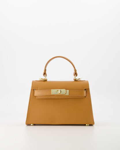 Kella Leather Bag Cognac