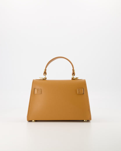 Kella Leather Bag Cognac