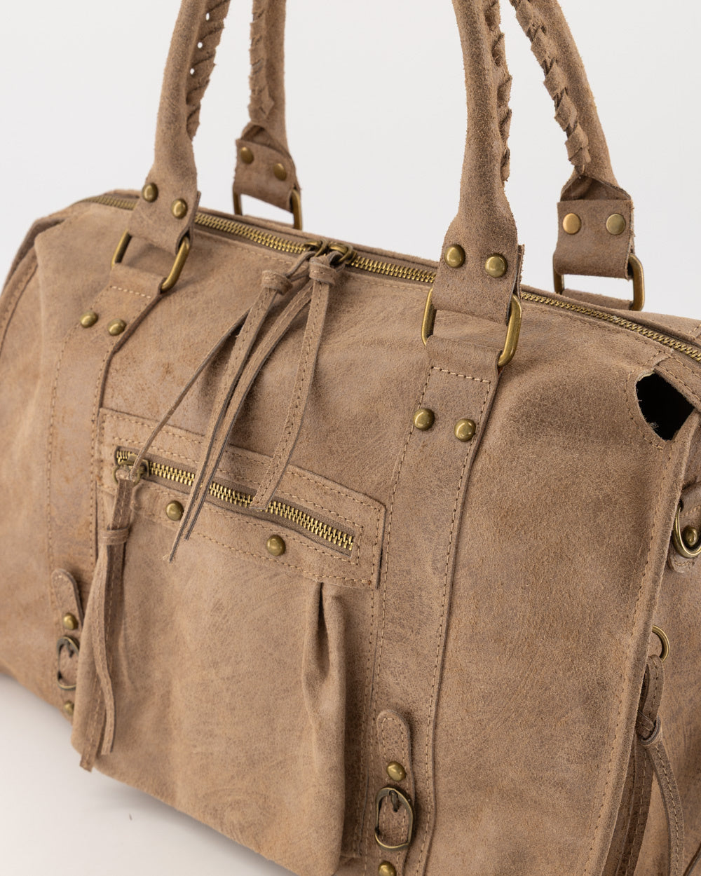 City Bag Large Taupe