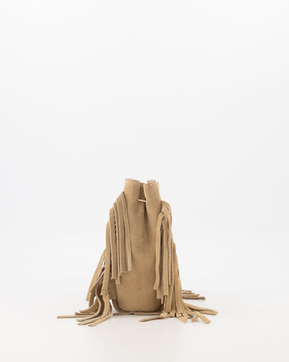 Miss Mini Suede Bag Sand