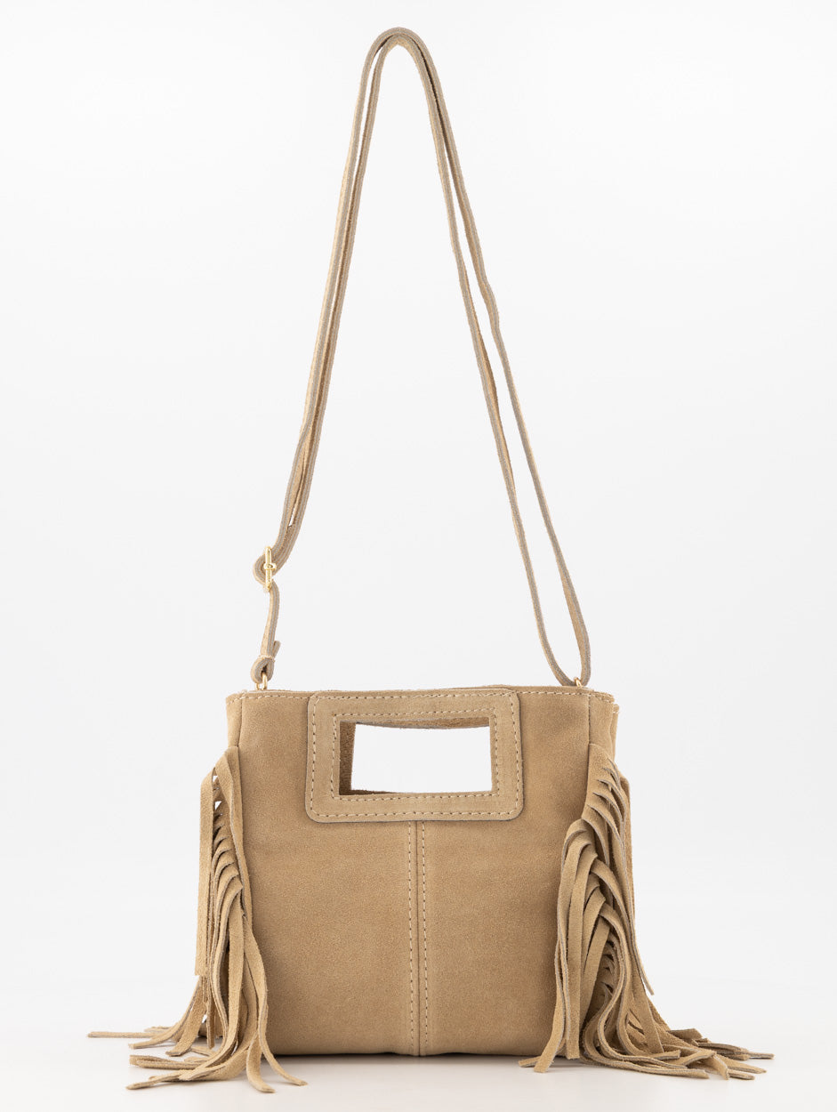 Miss Mini Suede Bag Sand