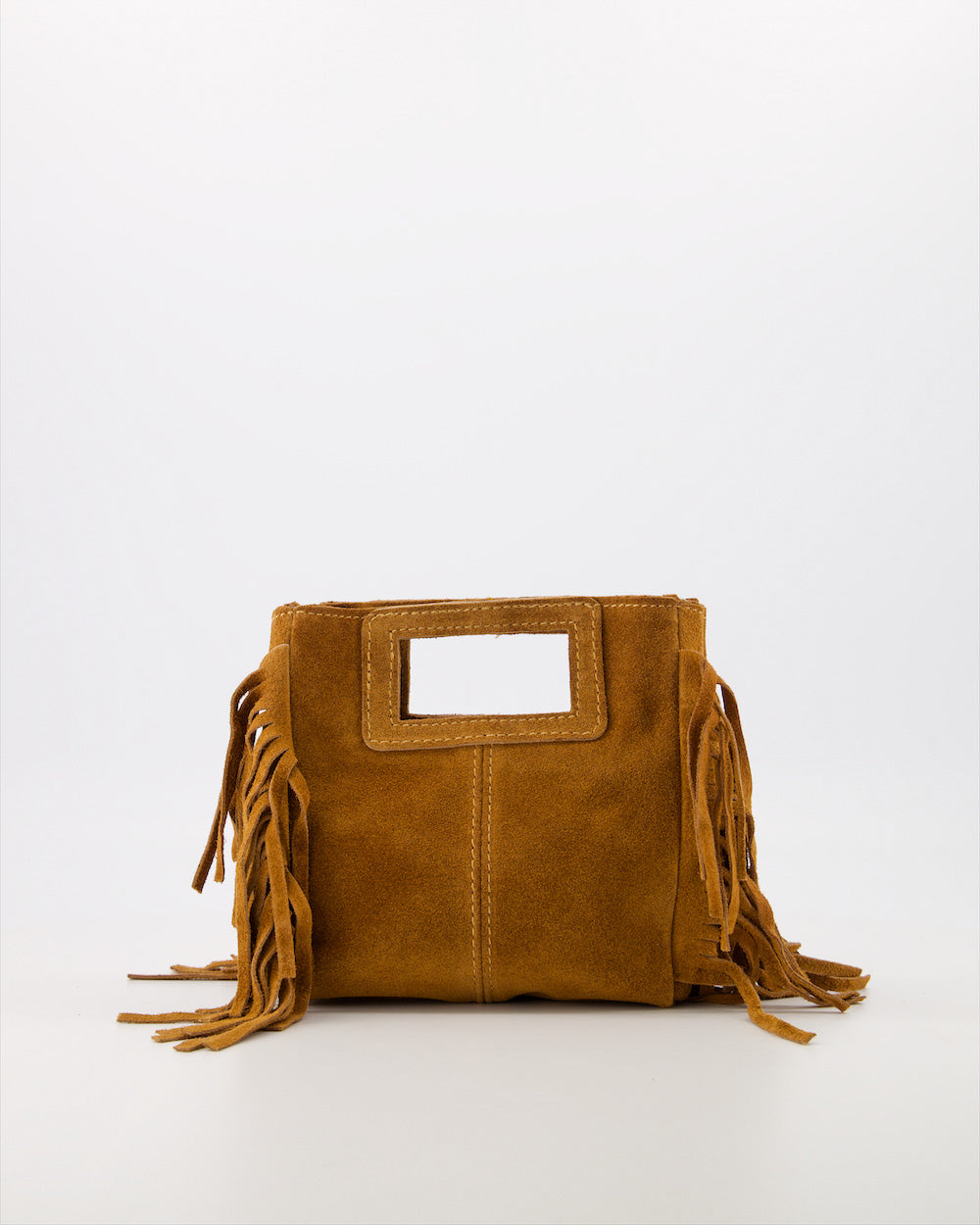 Miss Mini Suede Bag Cognac