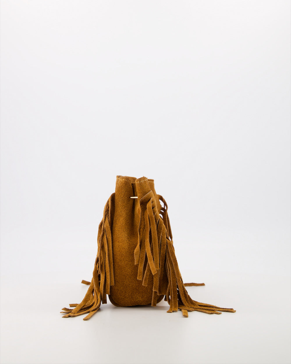 Miss Mini Suede Bag Cognac