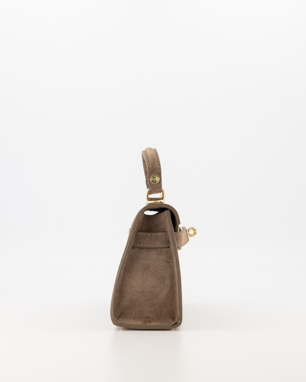 Kella Leather Bag Suede Taupe
