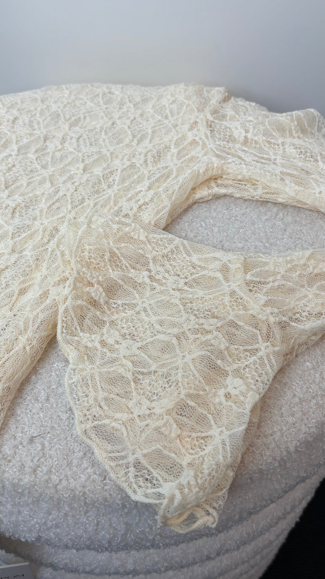 Macy Lace Top Beige 24219
