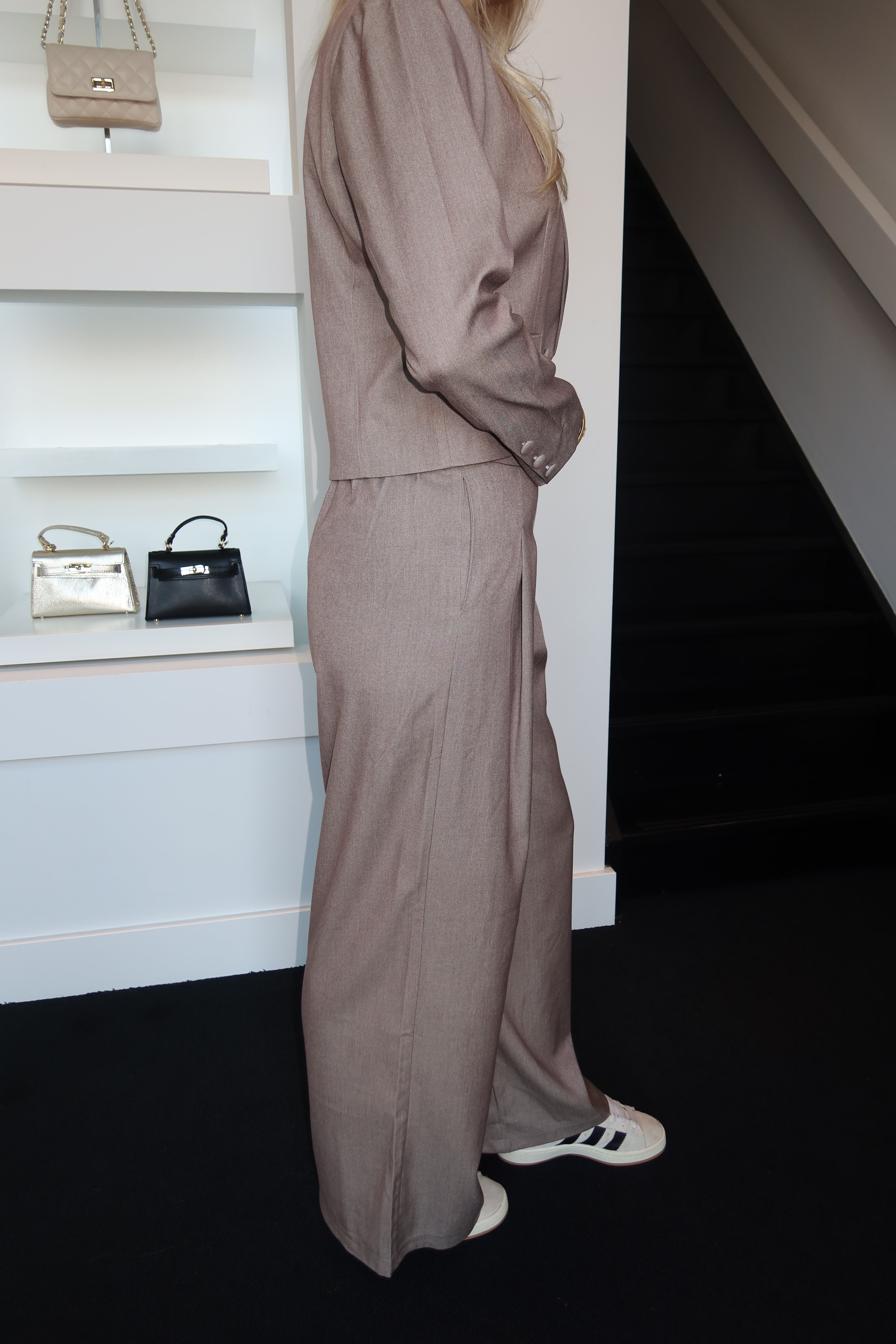 Emilia Pantalon Taupe 990