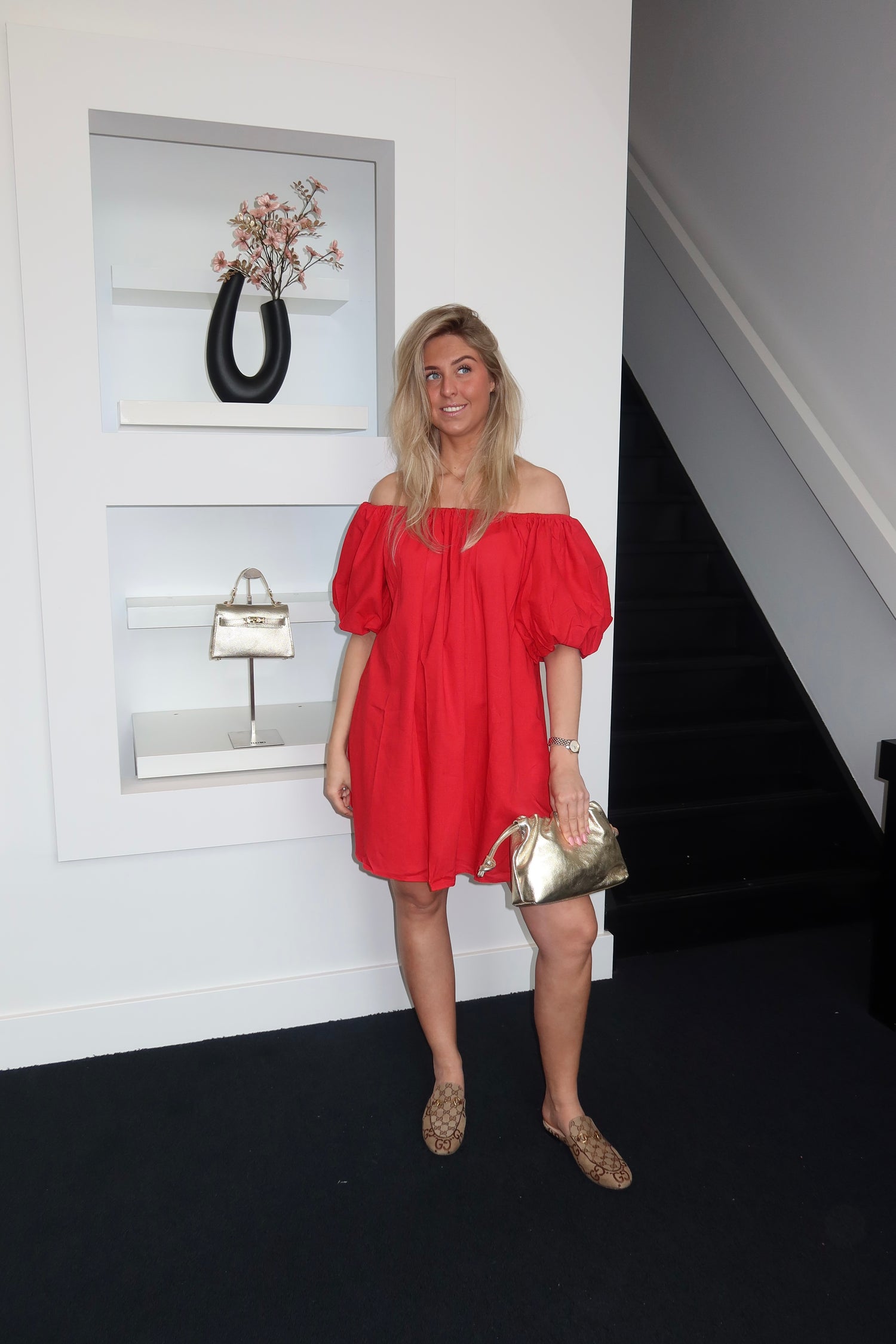 Endless Summer Dress Red 8997