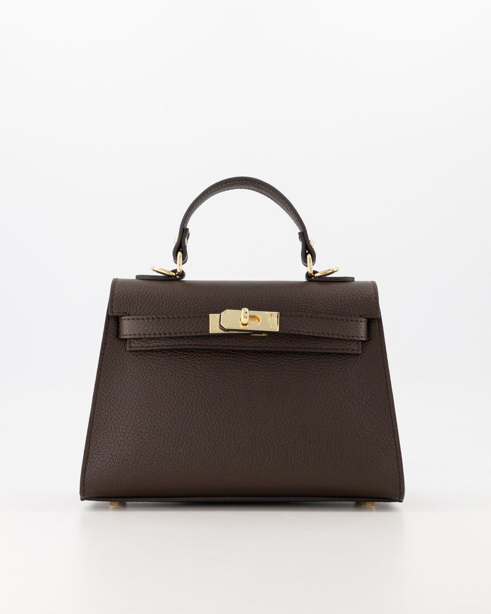 Kella Medium Leather Bag Brown