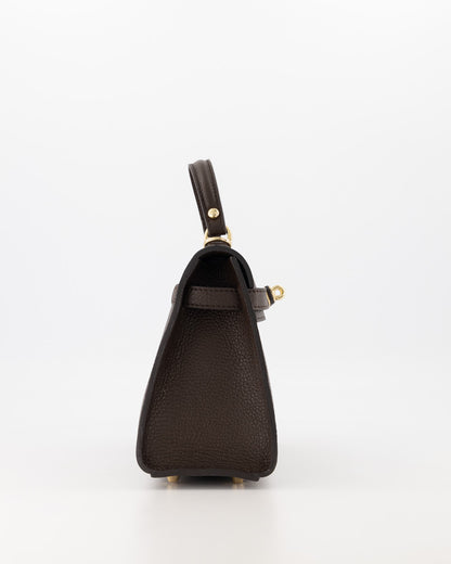 Kella Medium Leather Bag Brown