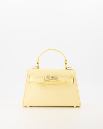 Kella Leather Bag Butter Yellow