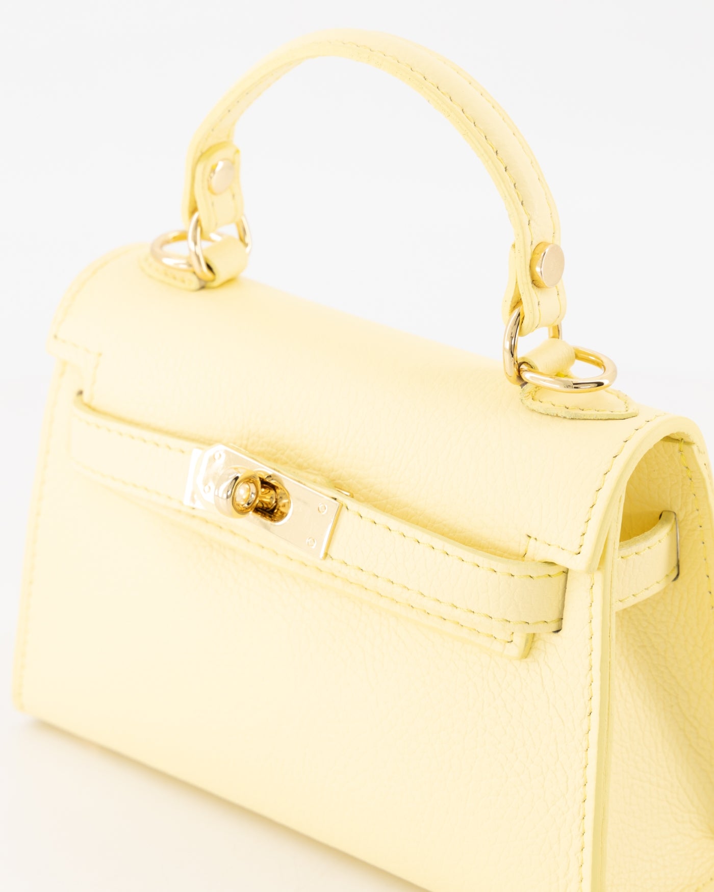Kella Leather Bag Butter Yellow