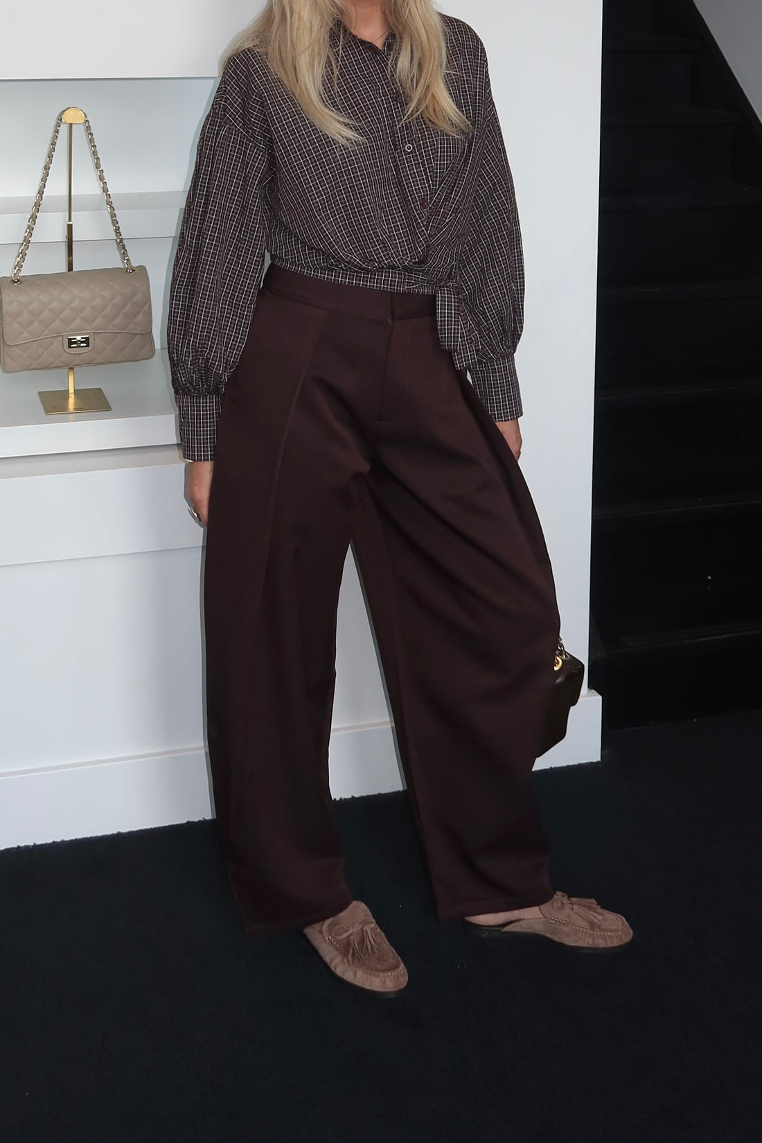 Claire Pantalon Brown 8106
