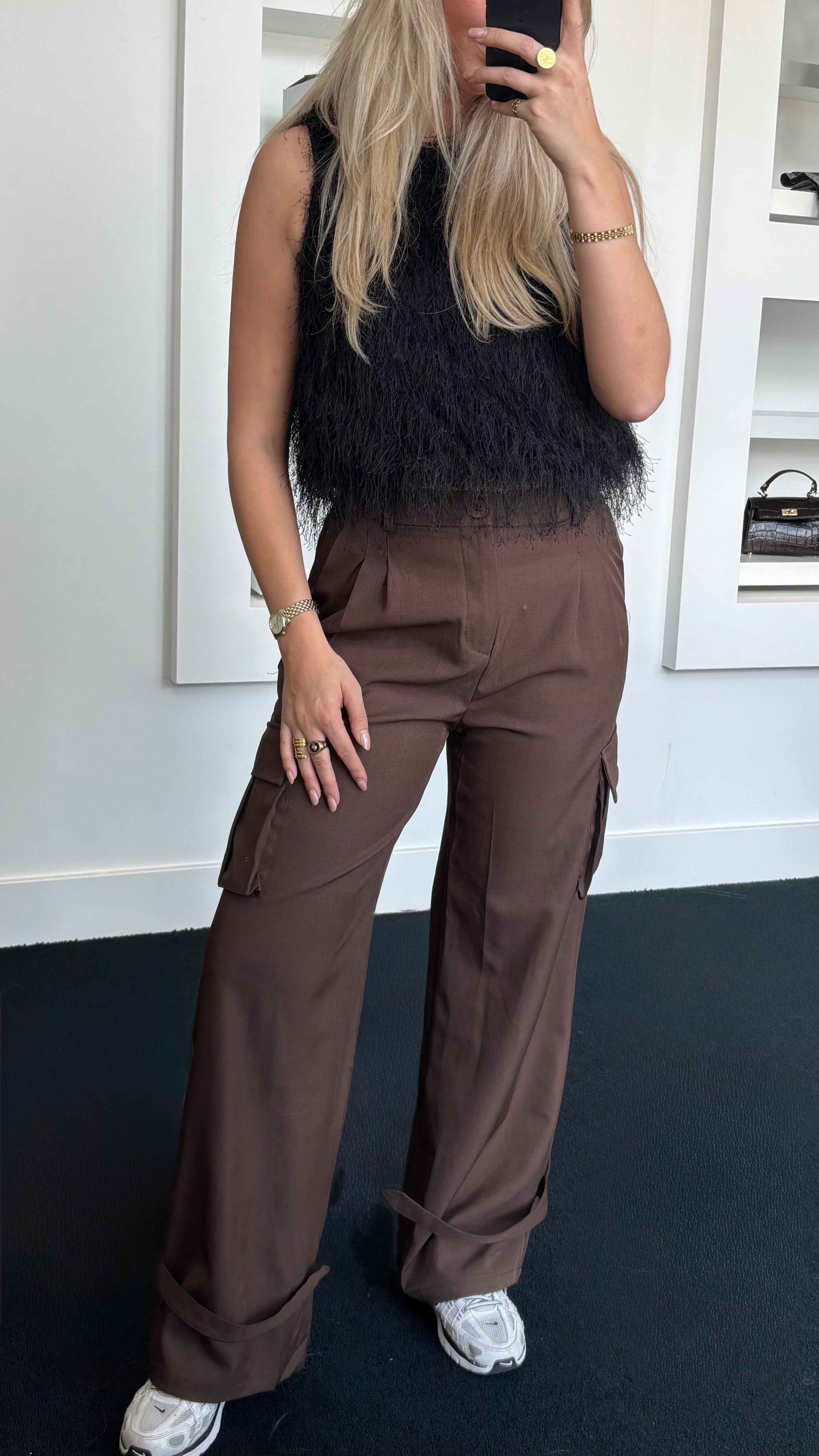 Cargo Pantalon Brown 7100