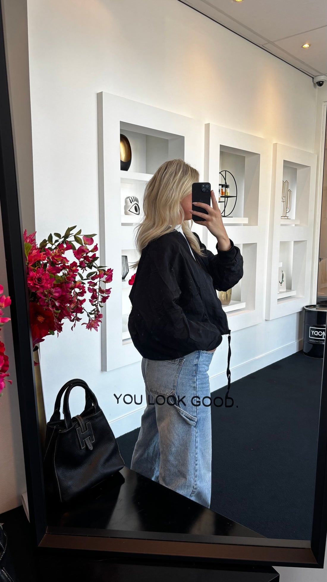 Maeve Bomber Black 5063