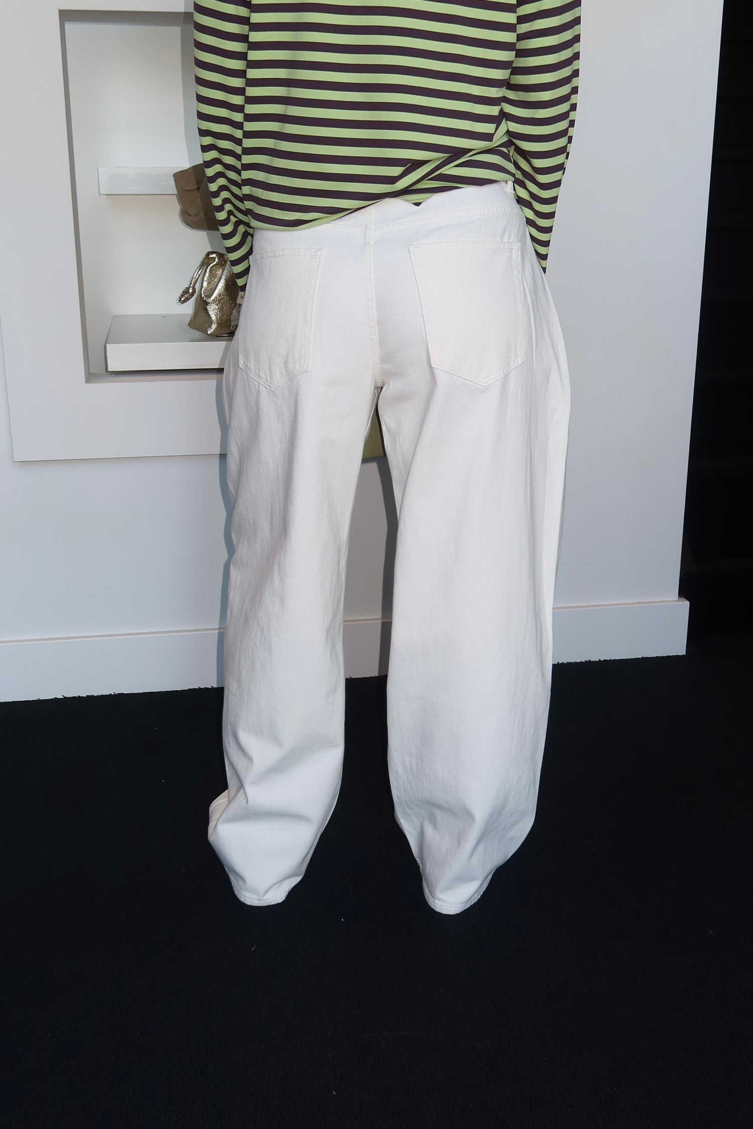 Redial Candes Baggy Jeans White 3616-7