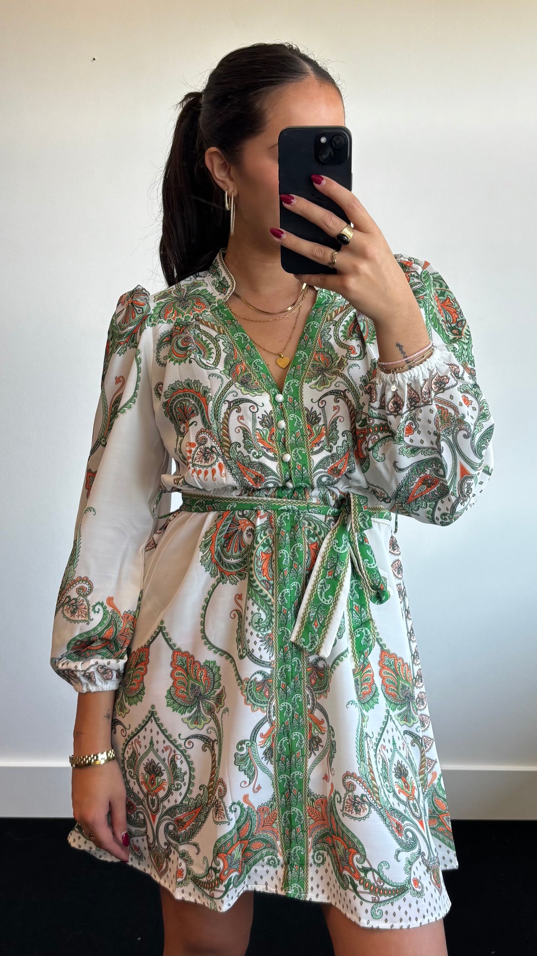 Loree Green Dress 21012