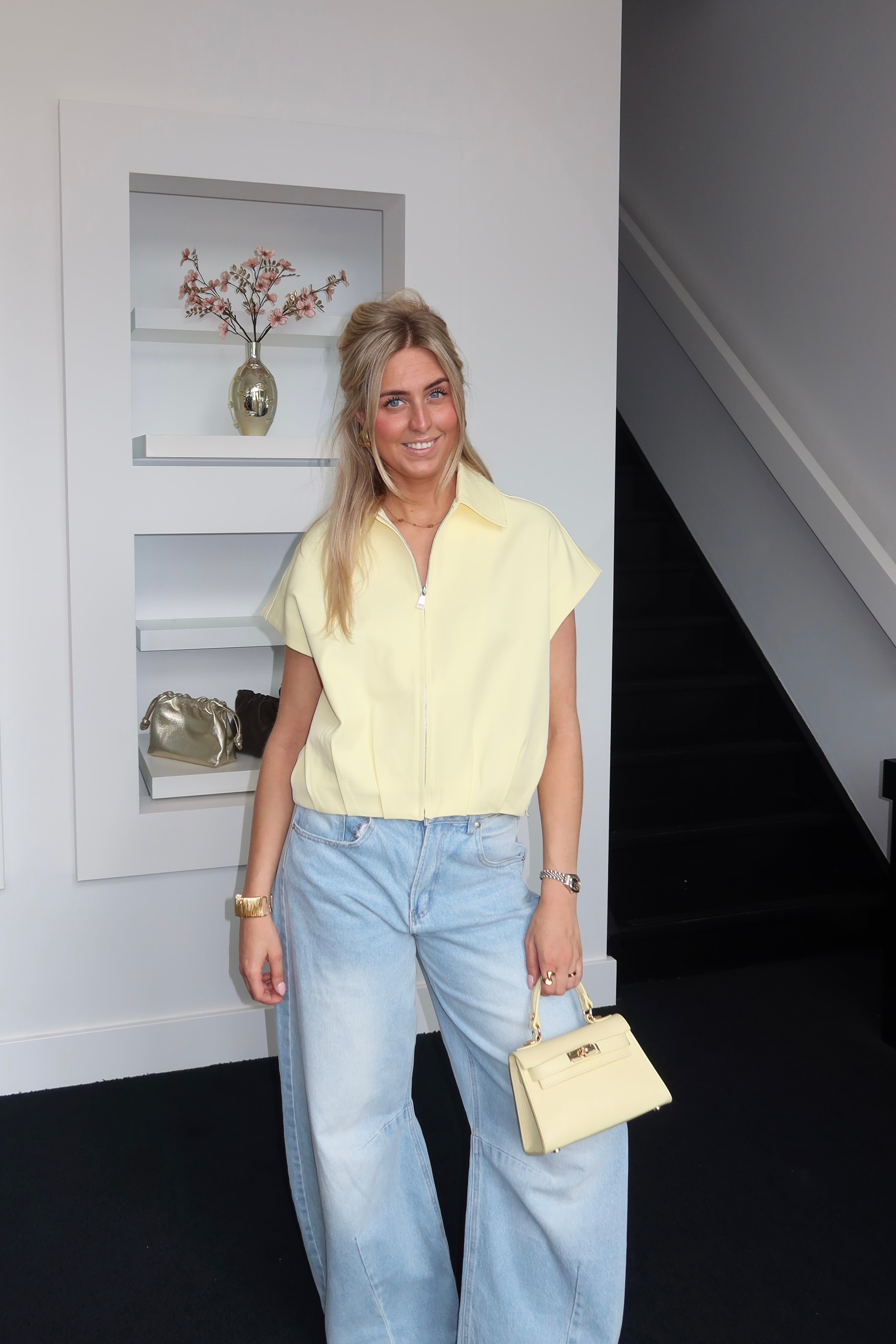 Alies Gilet Butter Yellow