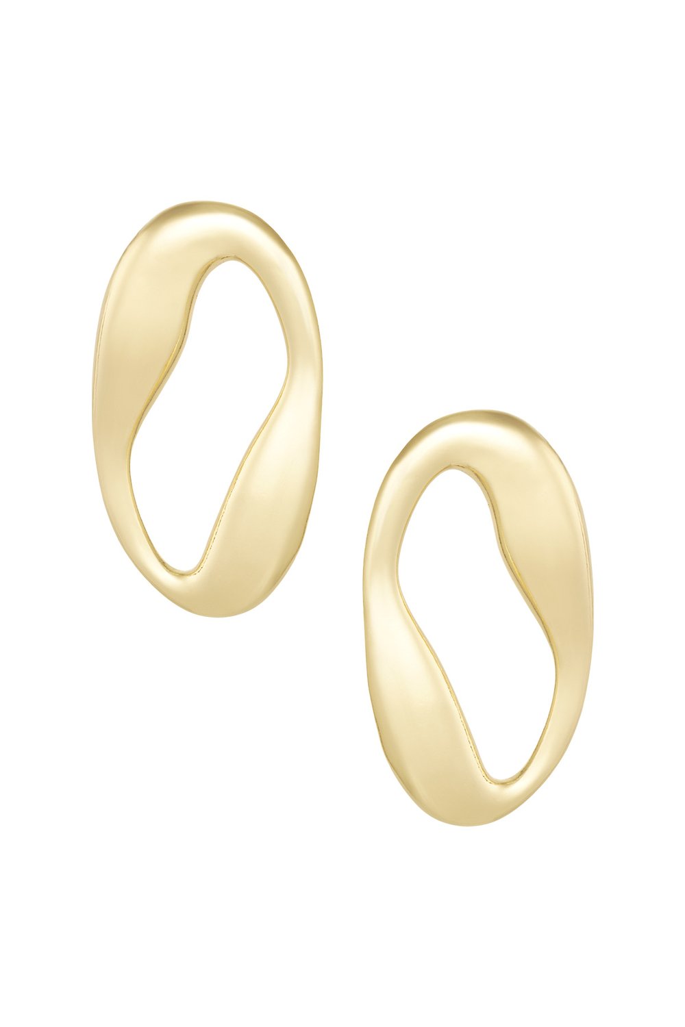 Bold Statement Earrings Gold