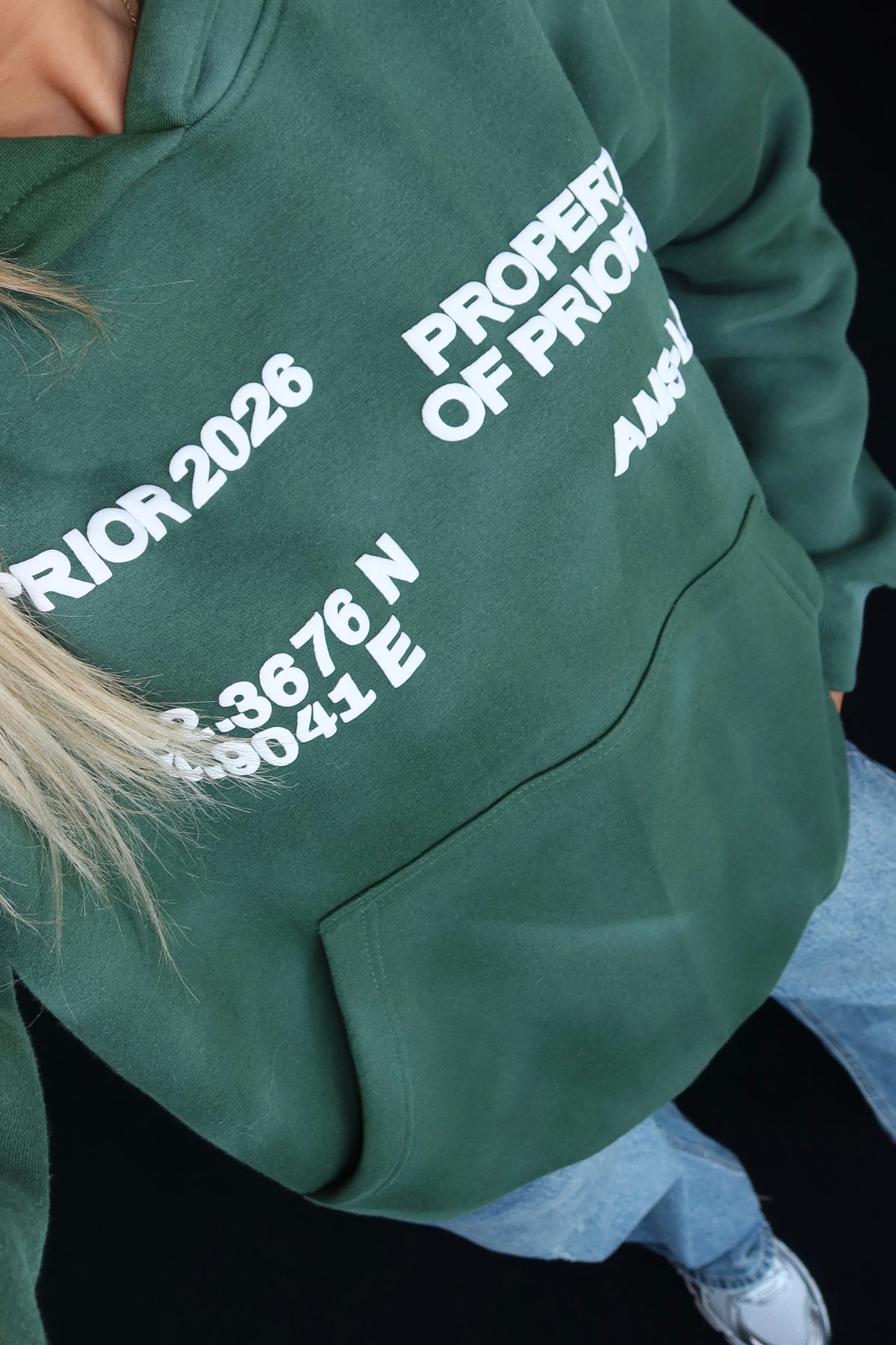 Priority Hoodie Green
