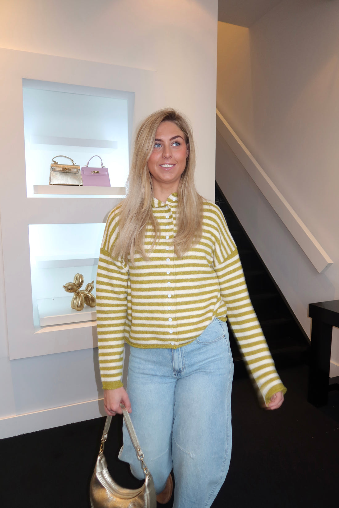 Matcha Swirl Cardigan 8410