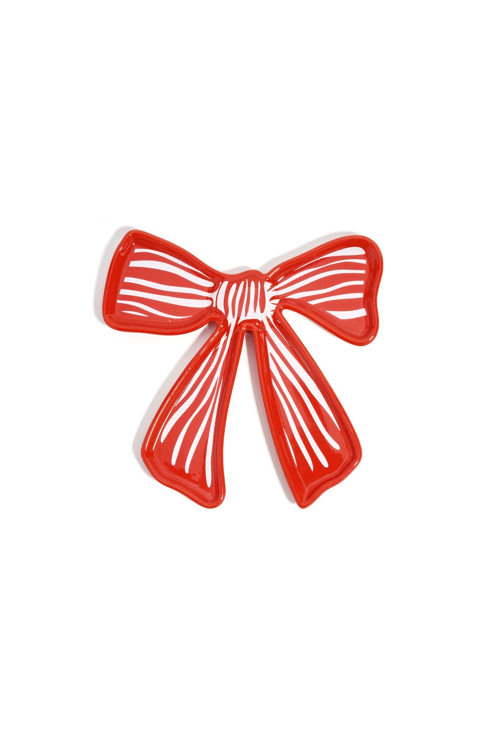 Bow Jewelry Tray Rose Red