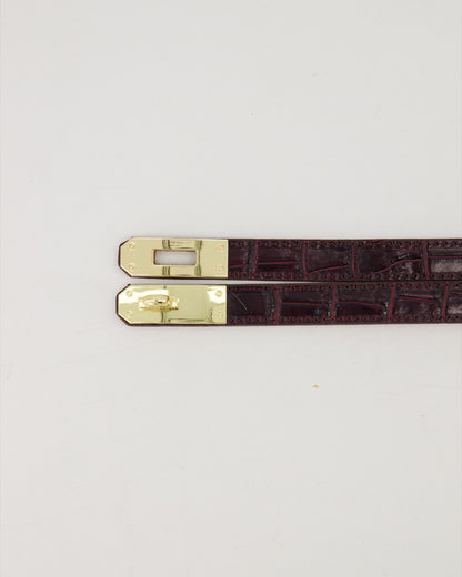 Garcia Real Leather Belt Croco (more colors)