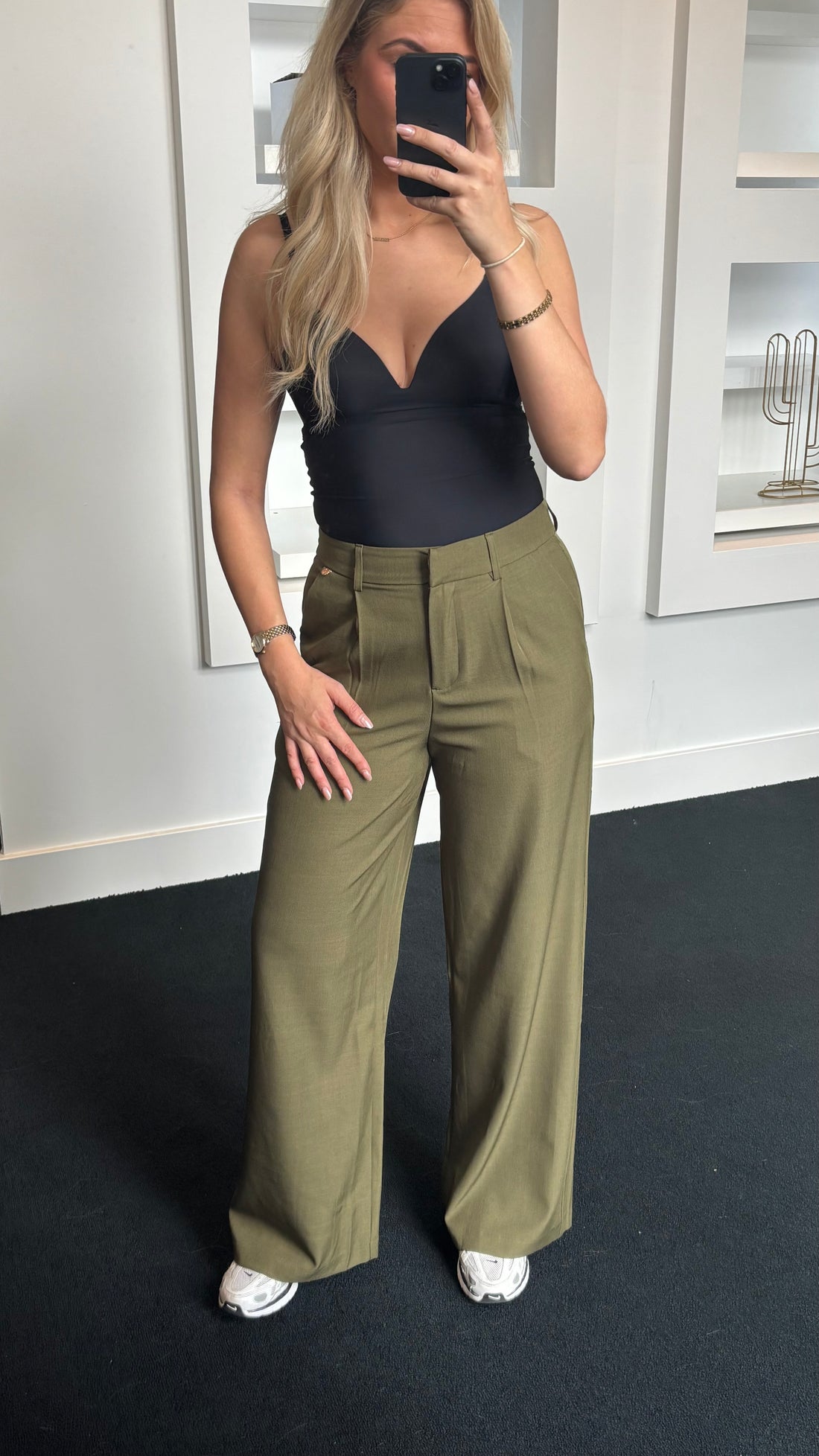 Gris Pantalon Olive