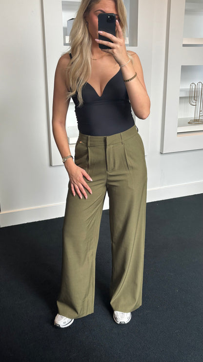 Gris Pantalon Olive