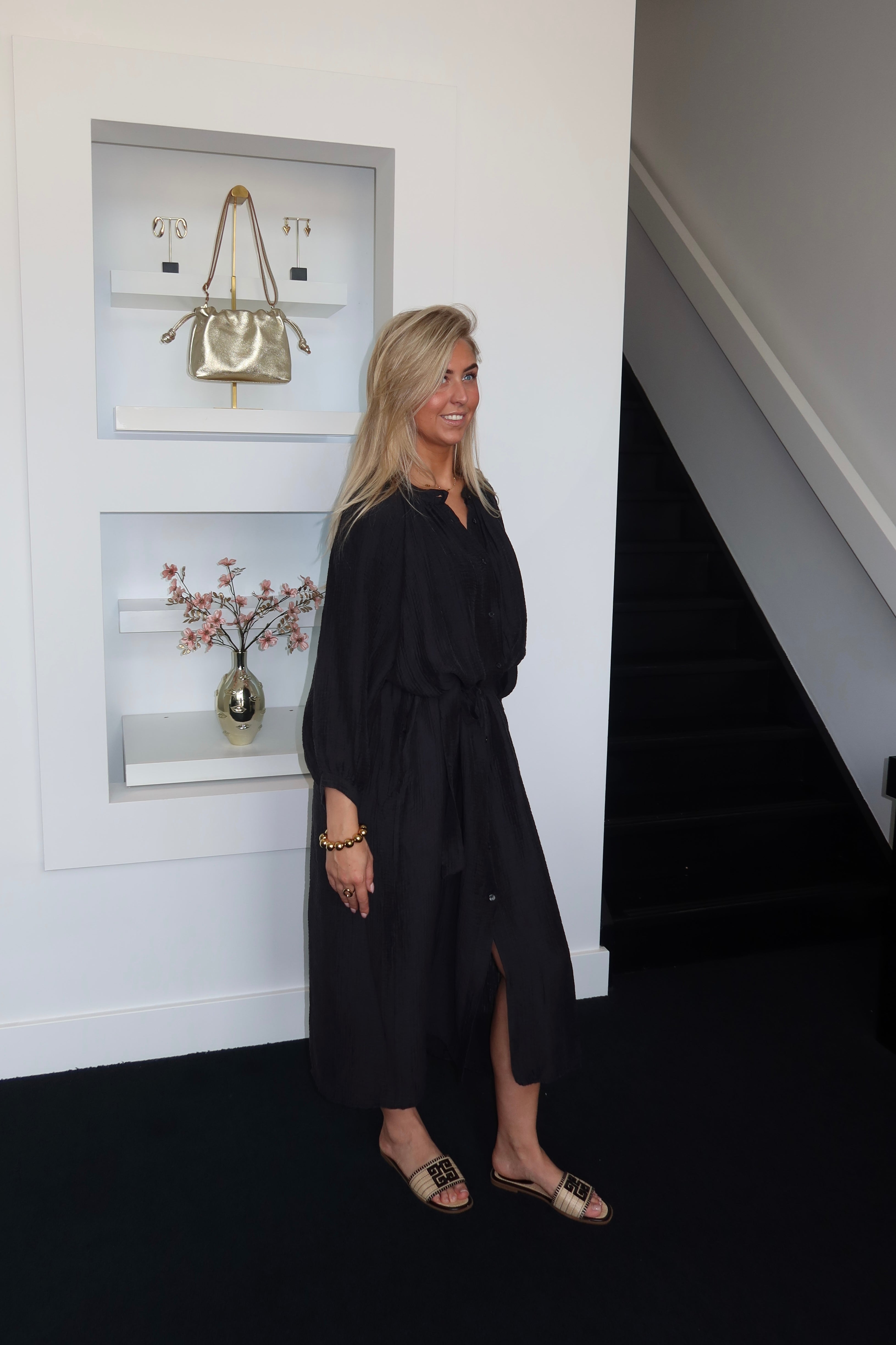 Isla Maxi Dress Black