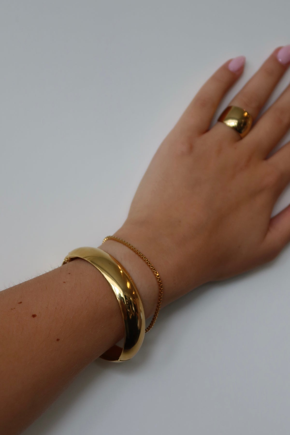 Bold Bangle Gold