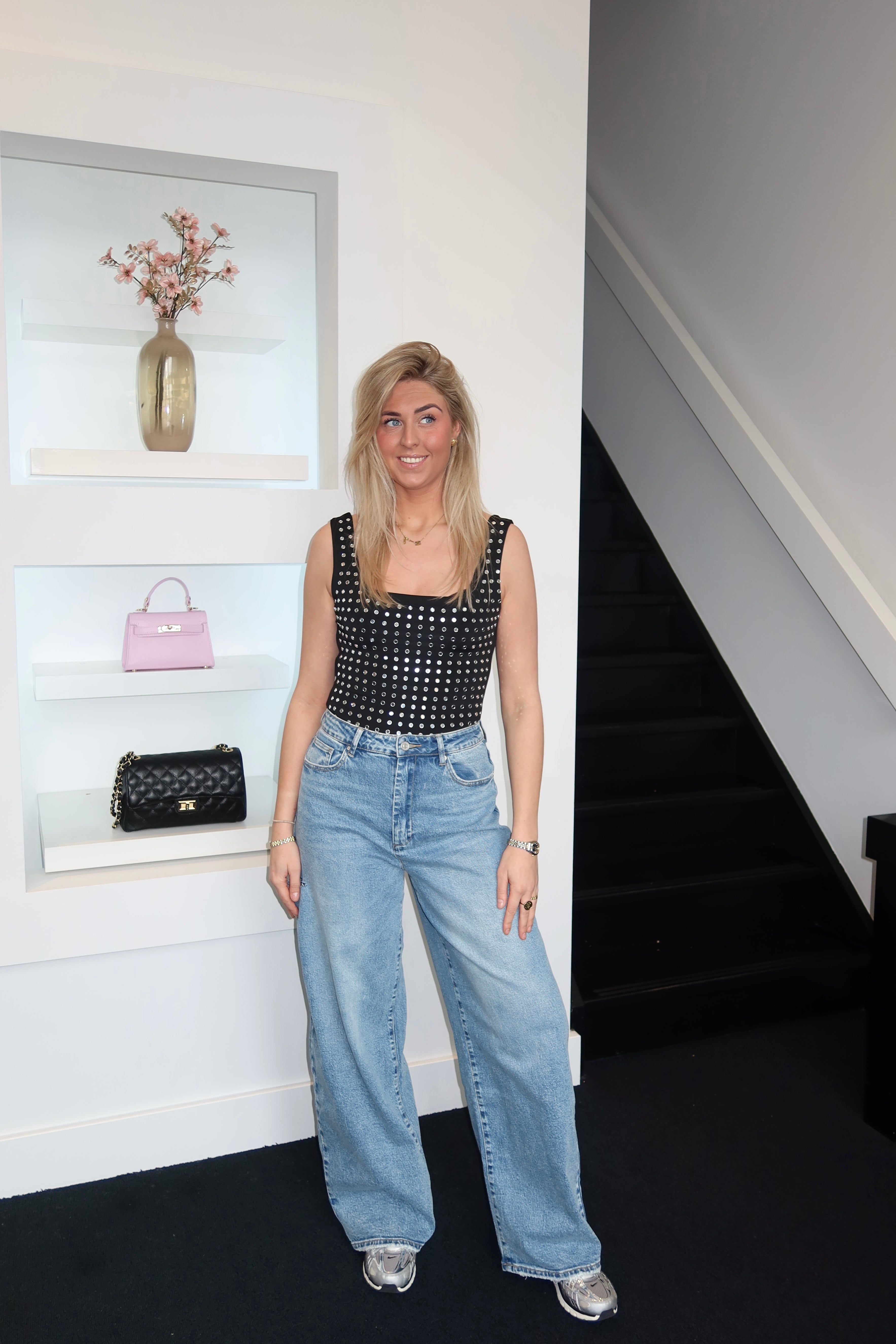 Frankie Studs Body Black 11822