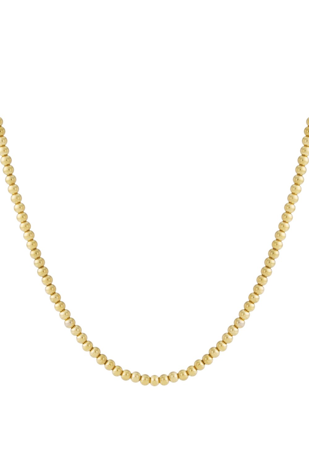Golden Dots  Necklace Gold