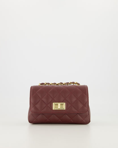 Audrey Small Bag Bordeaux