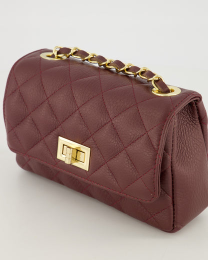 Audrey Small Bag Bordeaux