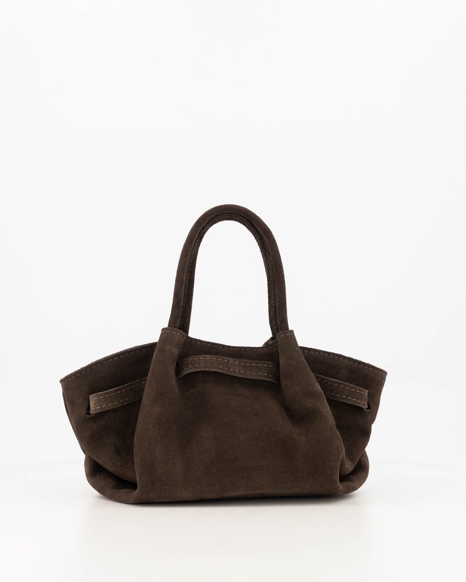 Leonie Suede Bag Brown