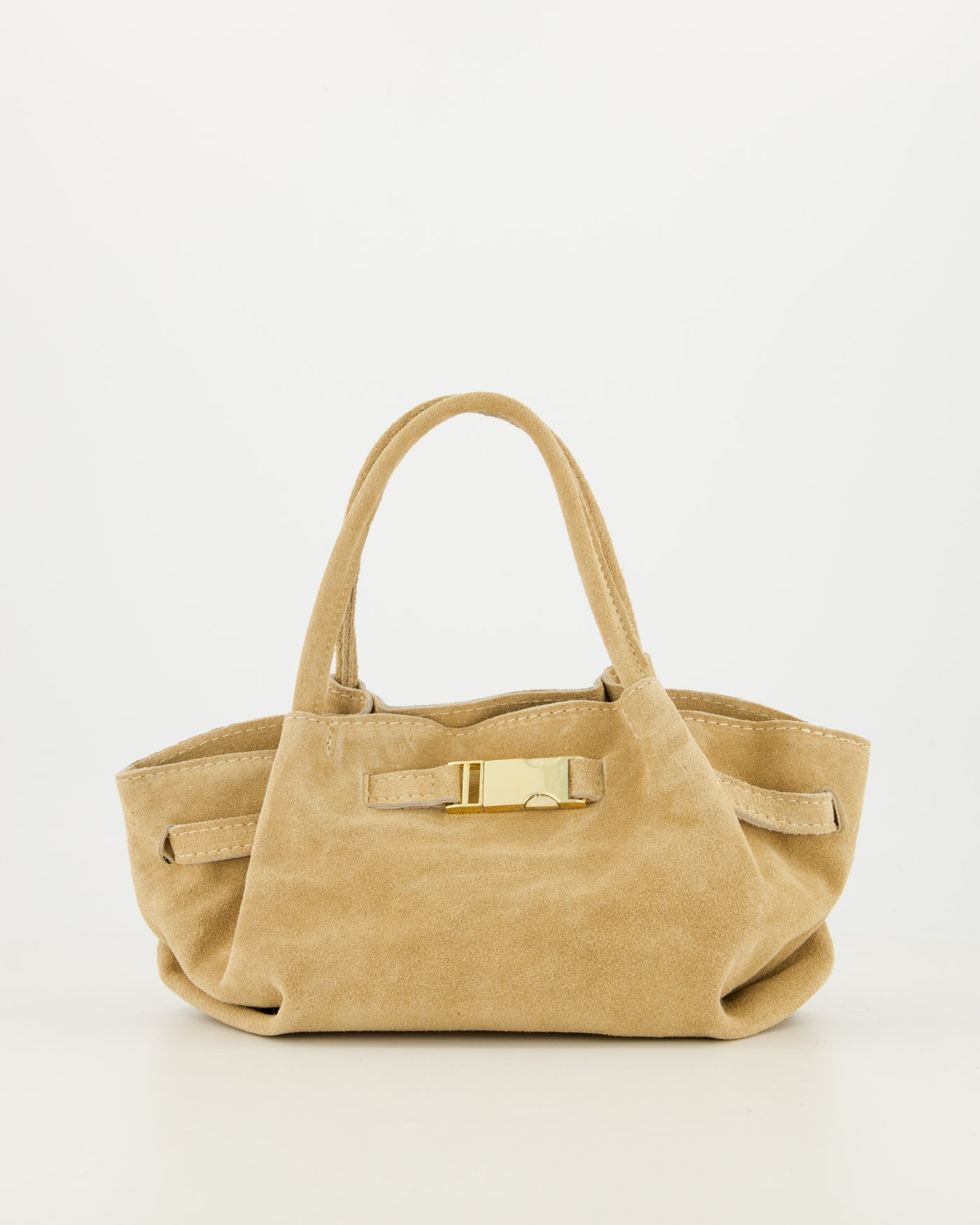 Leonie Suede Bag Sand
