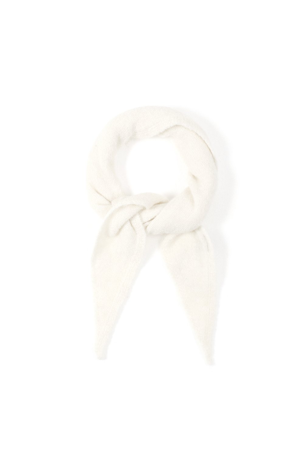 Triangle Scarf Off White