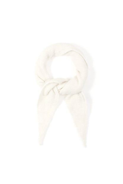 Triangle Scarf Off White