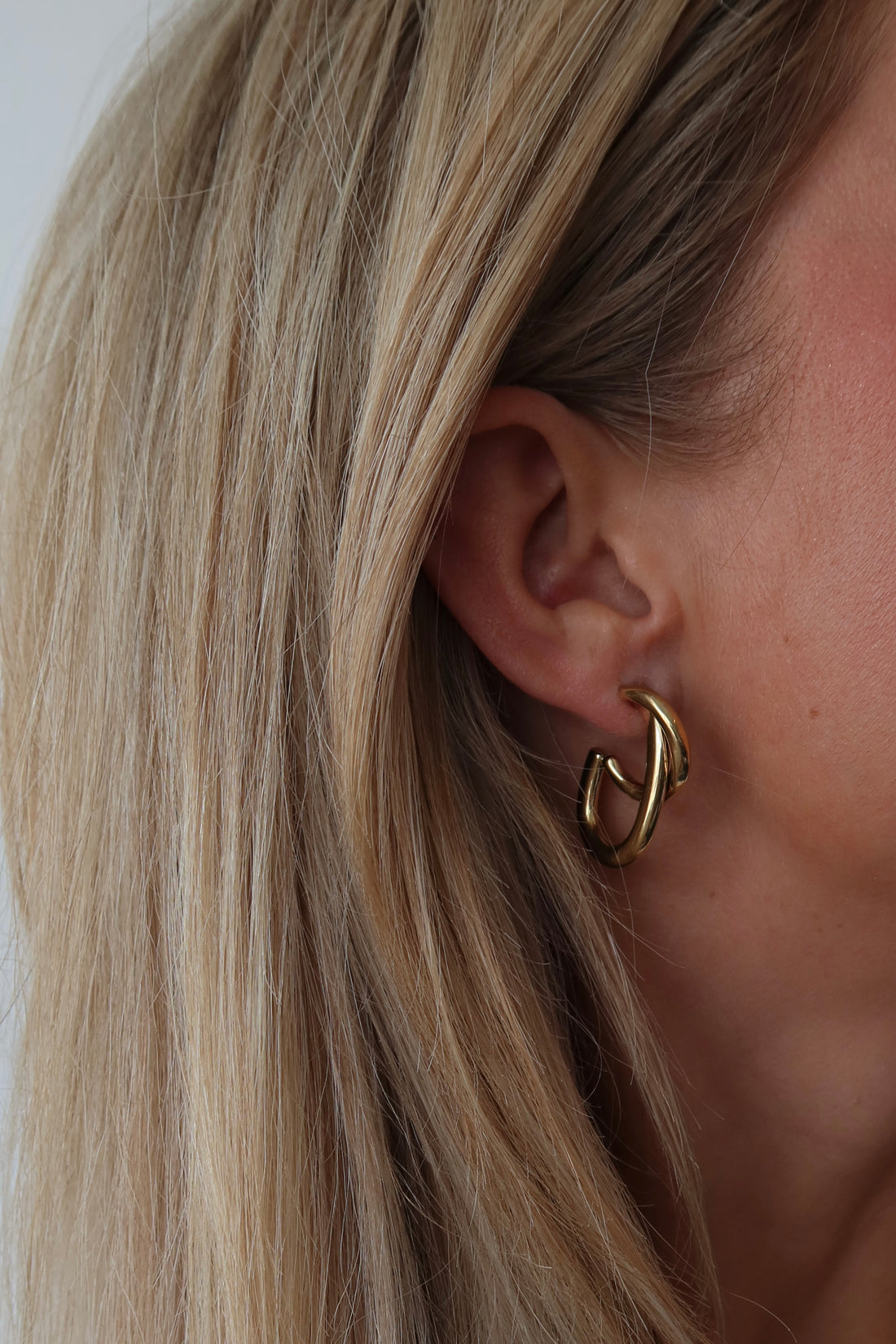 Double Earrings Gold