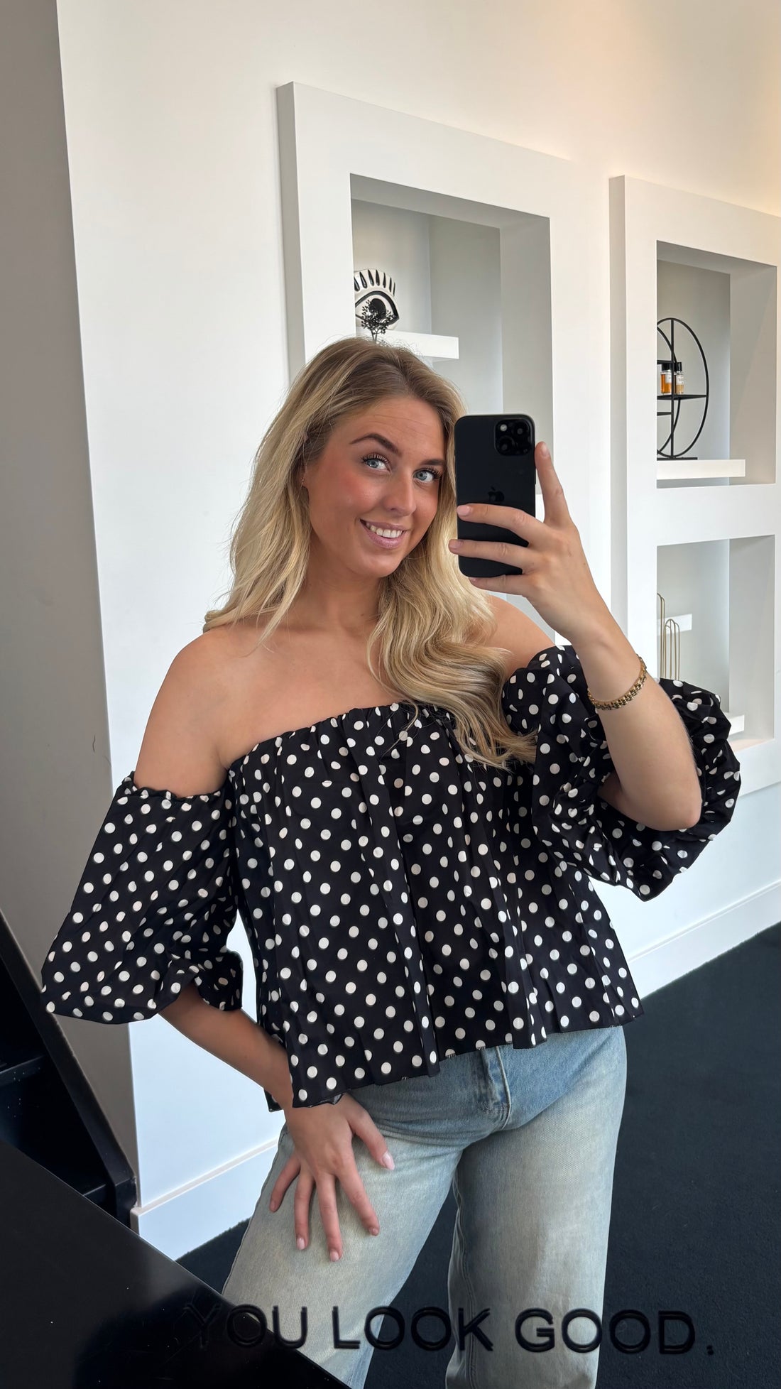 The Dottie Darling Top Black 84052