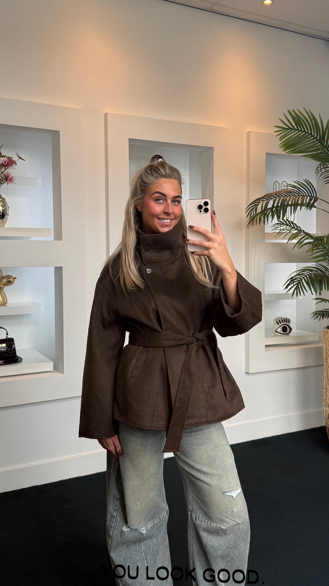Autumn Short Coat Brown 226018