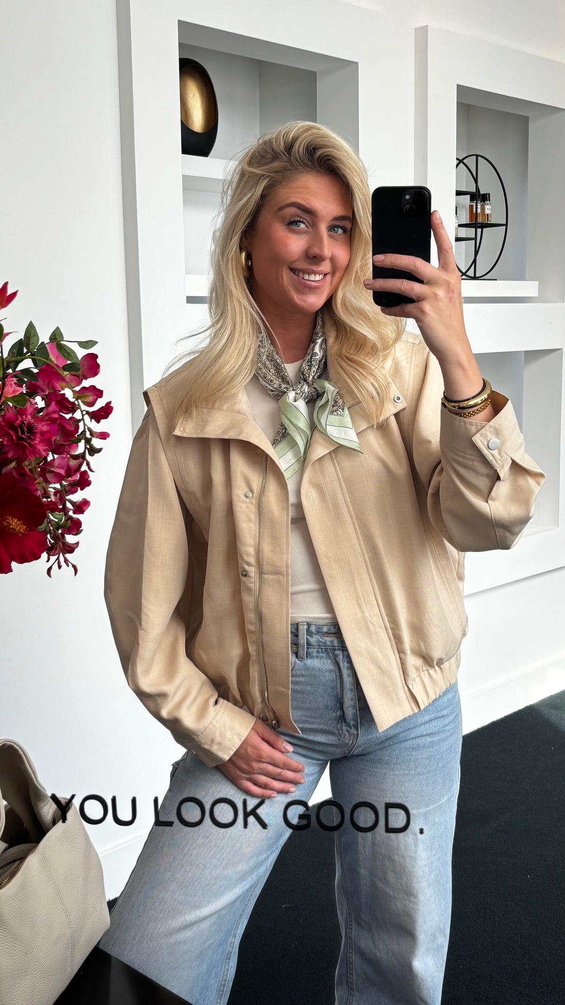 Bobby Bomber Beige 24753