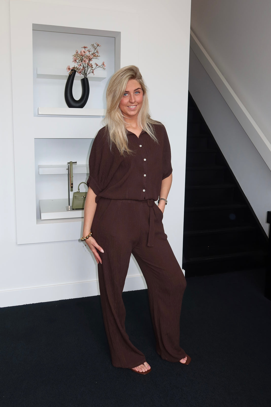 Island Muse Polo Brown