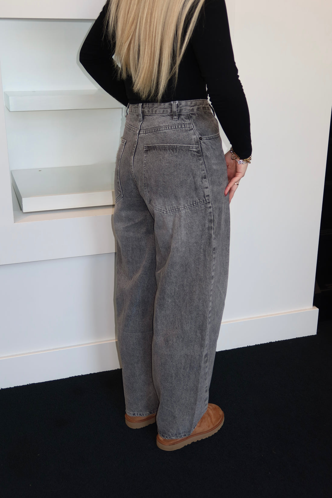 Baggy Jeans Grey 3847